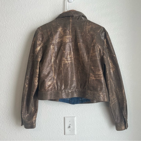 🤎VINTAGE JACKET AND VEST TOP SET🤎 - Picture 4 of 7